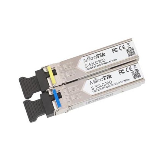 Mikrotik S-3553LC20D 20km SFP Modular