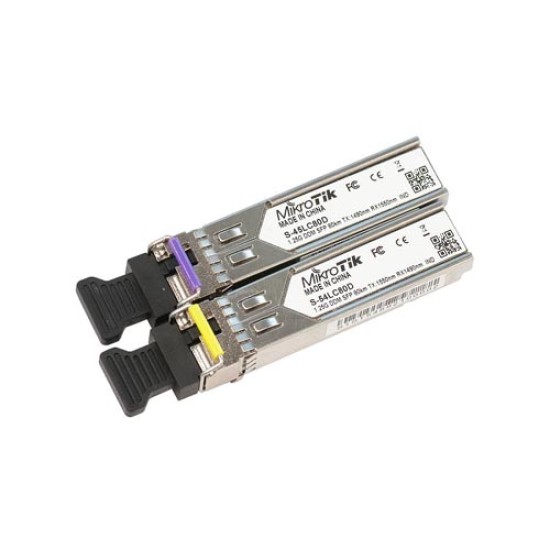 Mikrotik S-4554LC80D SFP 1.25G 80km Modular