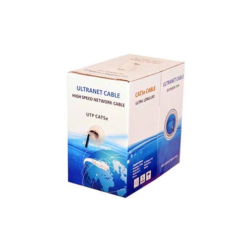 UltraNet Cat5e UTP Cable Black Color