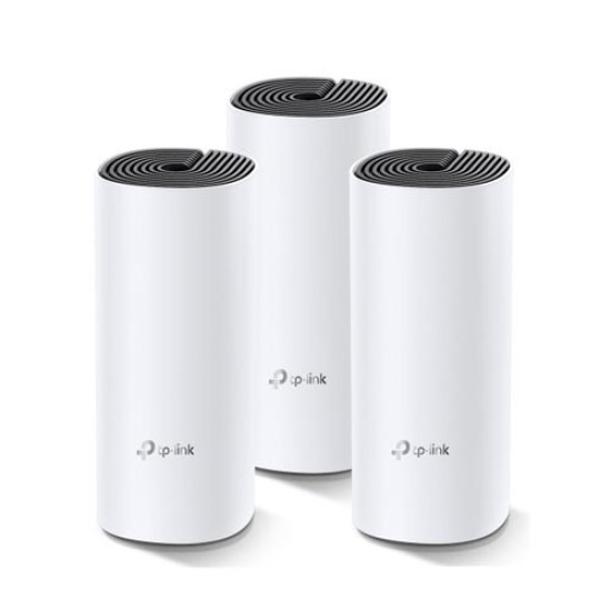TP-Link Deco M4 3-Pack 1200Mbps Whole Home Mesh Wi-Fi System Router