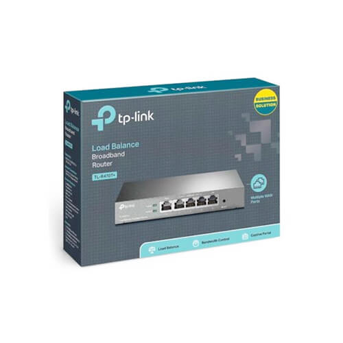 TP-Link TL-R470T+ 5-Port Multi-Wan Load Balance Router