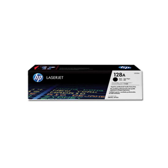 HP 128A Black Original LaserJet Toner Cartridge