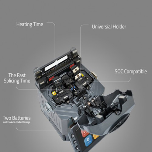 FiberFox Mini 6SI Splicer Machine With Single Battery