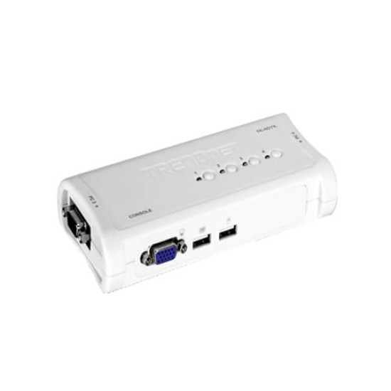 TRENDnet TK-407K 4-Port USB KVM Switch Kit
