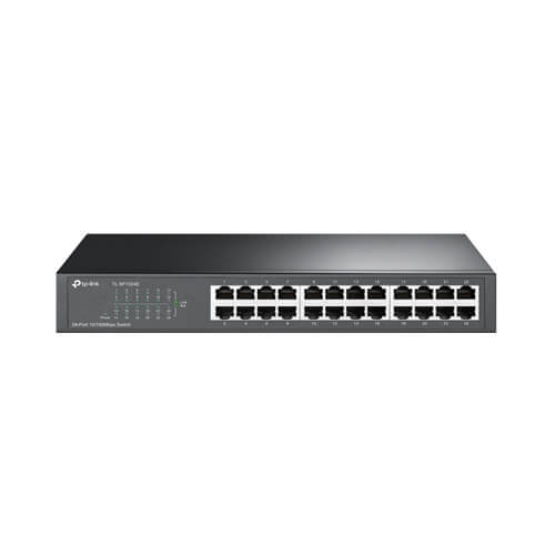 TP-Link TL-SF1024D 24-Port 10/100Mbps Rackmount Switch