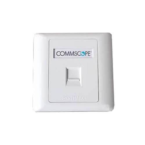Systimax Single Port Faceplate