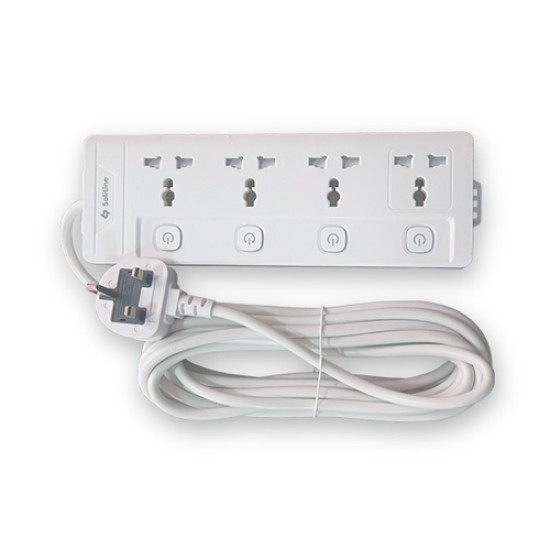 SOLITINE S3P-4-3M Power Strip