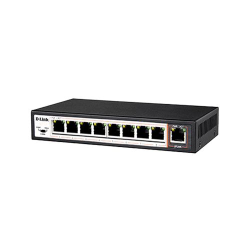 D-Link DES-F1009P-E 8 Port PoE Switch