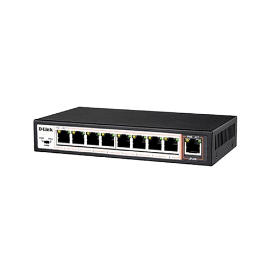 D-Link DES-F1009P-E 8 Port PoE Switch
