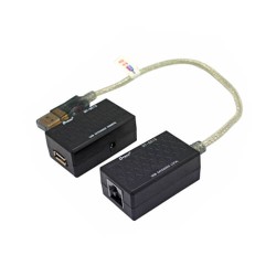 DTECH DT-5015 USB 2.0 60M Extender By Lan Cable
