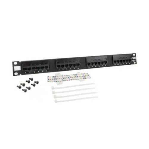 AMP 24-Port Patch Panel TE Connectivity | 406330-1