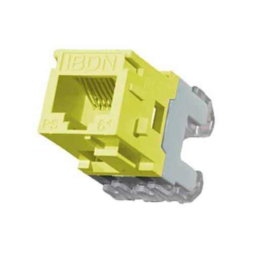 Belden AX101069 CAT 6 RJ45 Modular Jack Yellow