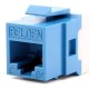 Belden AX104193 Cat 6 UTP Modular For Face Plate - Blue