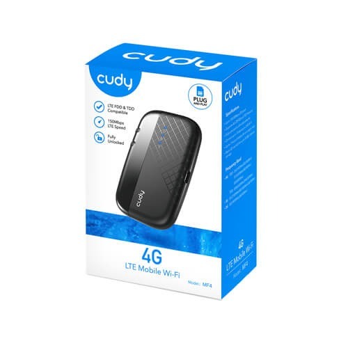 Cudy MF4 4G LTE Mobile Wi-Fi Router