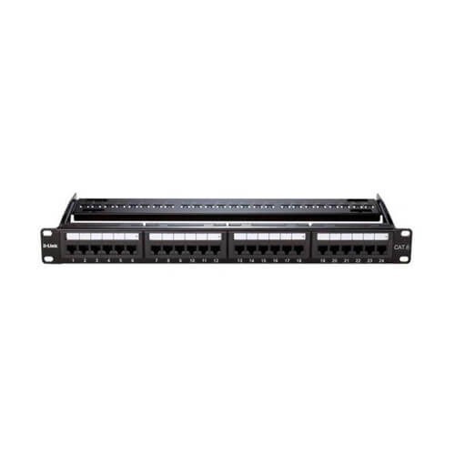 D-Link 24-Port Full Loaded Patch Panel | NPP-C61BLK241