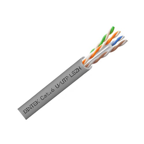 DINTEK Cat6 U/UTP 23AWG LSZH Cable 305M | 1101-04046