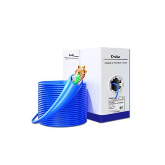 Draka Cat6 23AWG PVC UTP Cable 305M | 60088BL