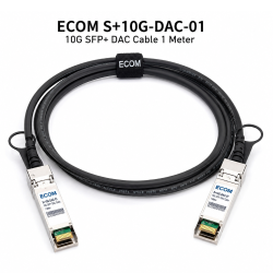ECOM S+10G-DAC-01 10G SFP+ DAC Cable 1 Meter