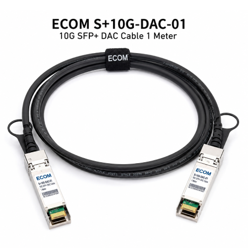 ECOM S+10G-DAC-01 10G SFP+ DAC Cable 1 Meter