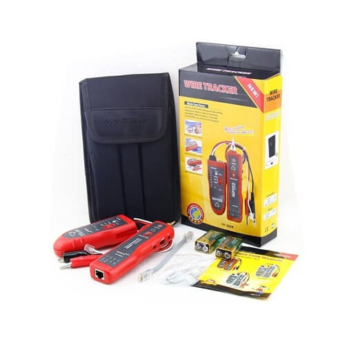 Kelushi NF-806R LAN Wire Tracker Telephone Cable Tester With Headphone
