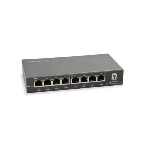 LevelOne GEP-0823 8-Port Gigabit POE Unmanaged Switch