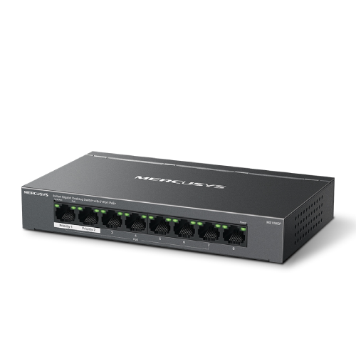 Mercusys MS108GP 8-Port PoE Gigabit Desktop Switch
