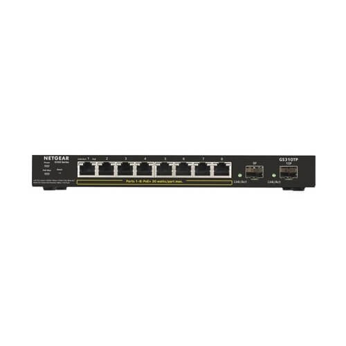 NETGEAR GS310TP 8-Port Gigabit POE+ Managed Switch