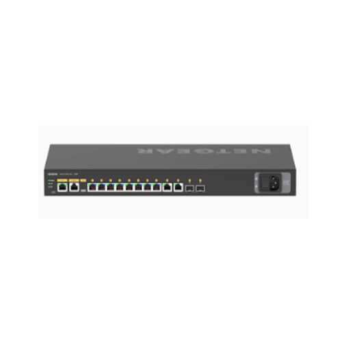 NETGEAR M4250-10G2F-PoE+ AV Line 8G PoE+ 1G and SFP Managed Switch