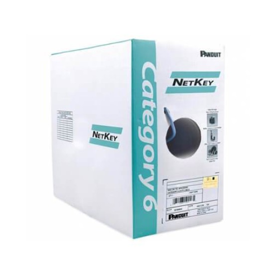 Panduit Netkey Cat6 UTP Copper Cable 305M | NUC6C04BU-FE