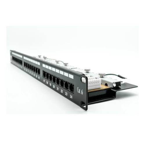 Prose CP60-111-11 UTP CAT6 Patch Panel 1U with 24P Unshielded Module