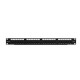 Prose CP60-111-11 UTP CAT6 Patch Panel 1U with 24P Unshielded Module