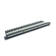 Prose CP60-112-11 Patch Panel 1U 24P Unshielded Dust Cover with 24pcs Cat6 Module