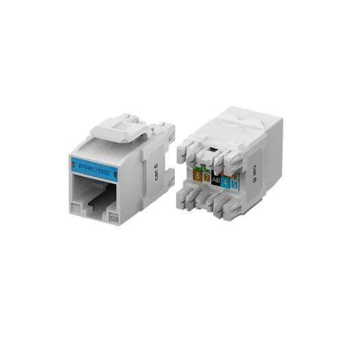 Prose KS60-111-1BL Modular Jack/Keystone RJ45 Cat6 Unshielded Modular Jack