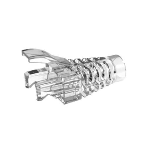 RJ45 Connector Cover Plug Boot | Transparent