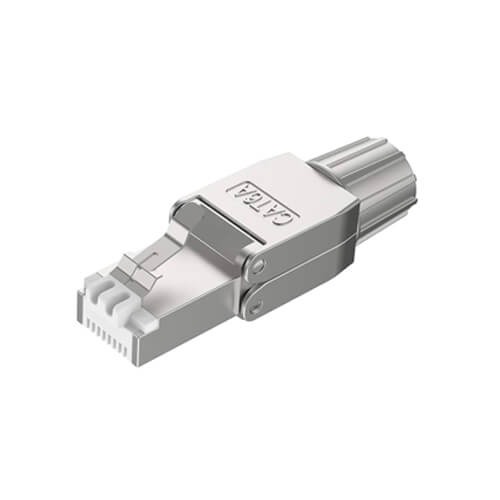 SAFENET CAT6A Shielded Toolless RJ45 Plug Connector