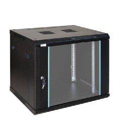 Suntec SW2.6409.FP.B Single Section Wall Mounted Rack/Cabinet