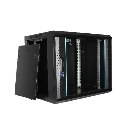 Suntec SW2.6609.FP.B 9U Wall Mounted Rack Cabinet
