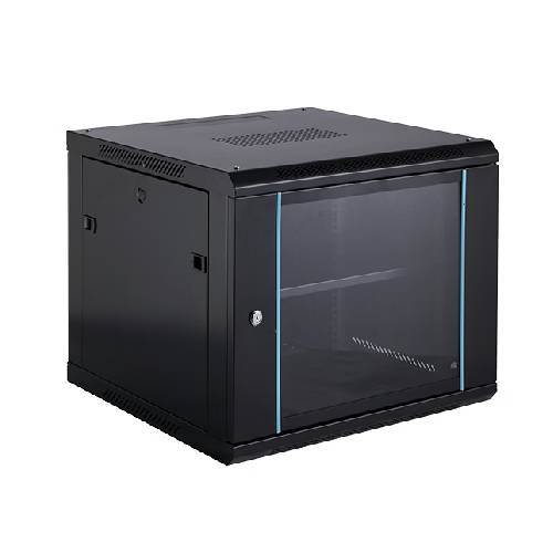Suntec SW2.6612.FP.B Single Section Wall Mounted Rack/Cabinet