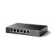 TP-Link TL-SF1006P 6-Port 10/100Mbps Desktop PoE Switch with 4-Port PoE+