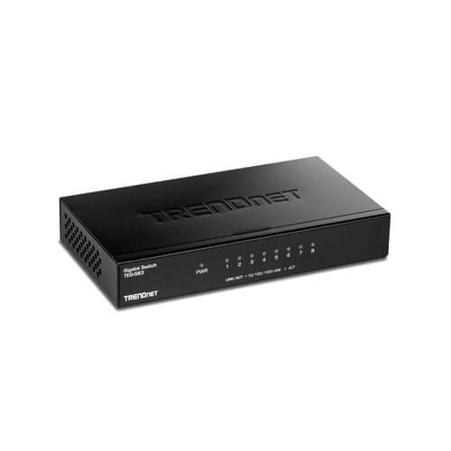 TRENDnet TEG-S83 8-Port Gigabit Desktop Switch