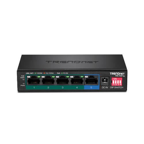 TRENDnet TPE-TG51g 5-Port Gigabit PoE+ Switch