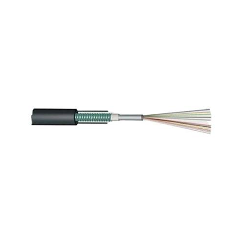 Vivanco Unitube Light Armoured Optical Fiber Cable 6 Core Single Mode OS2 PE