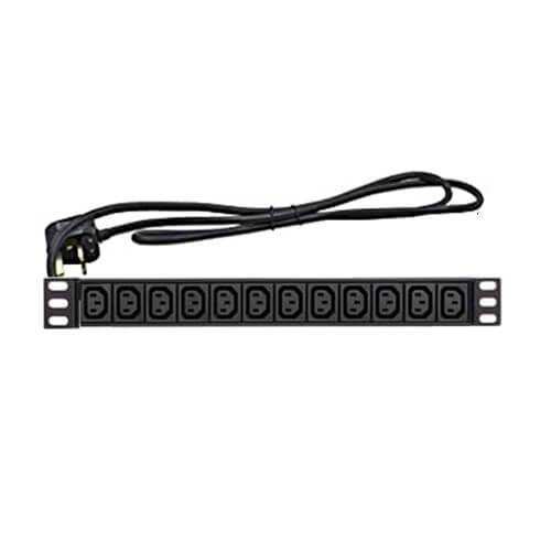 WebIT WB-PDU-09-10C13+2C19*32A1P 12-Port Back to Back Power Distribution Unit-32A 