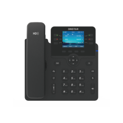 DINSTAR C63GP Color Screen Gigabit SIP IP Phone with PoE