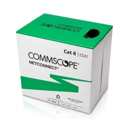 CommScope CS37Z1 WHT Cat6 23 AWG U/UTP LSZH Network Cable 305m