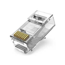 Vention IDGR0-50 Cat6A RJ45 Transparent Connector for Ethernet Network Cable