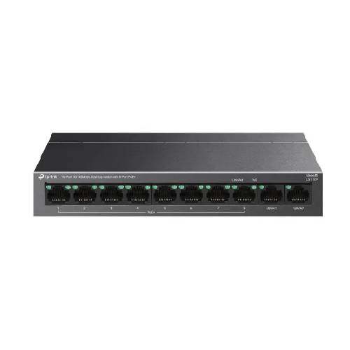 TP-Link LS110P 10-Port PoE+ Desktop Switch